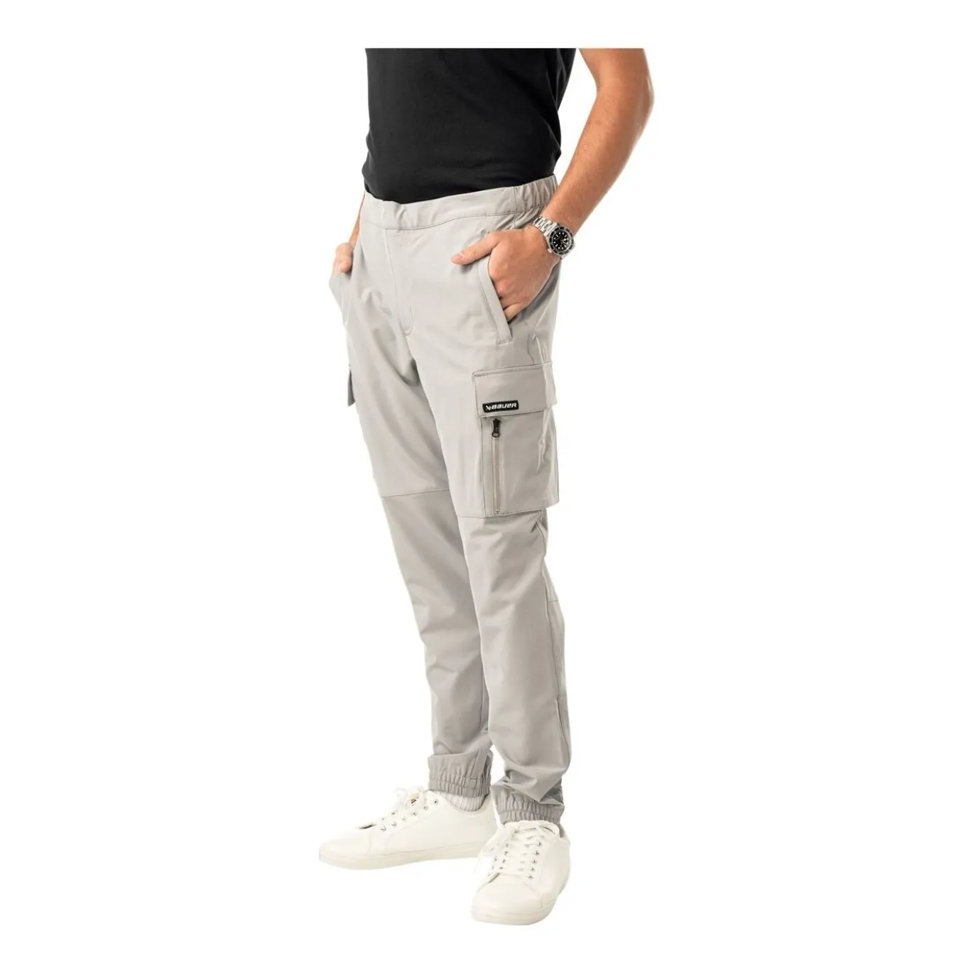 Bauer Byxa FLC Cargo Pant Sr Stone Grey
