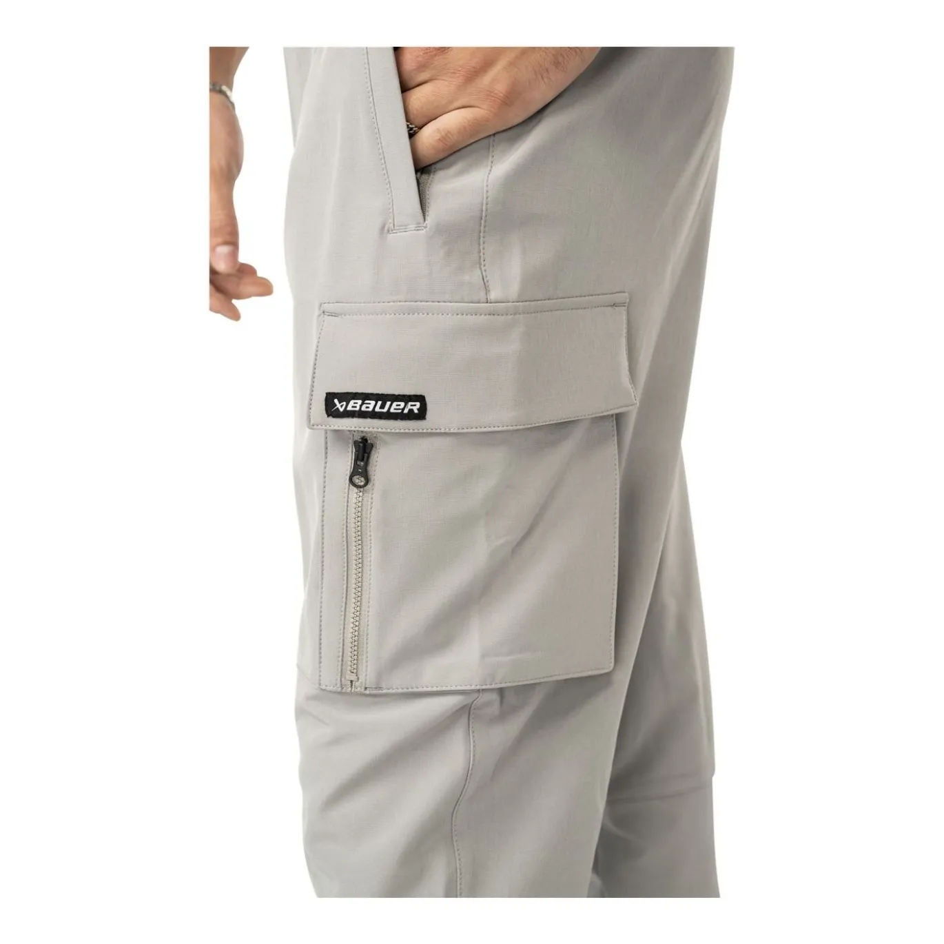 Bauer Byxa FLC Cargo Pant Sr Stone Grey