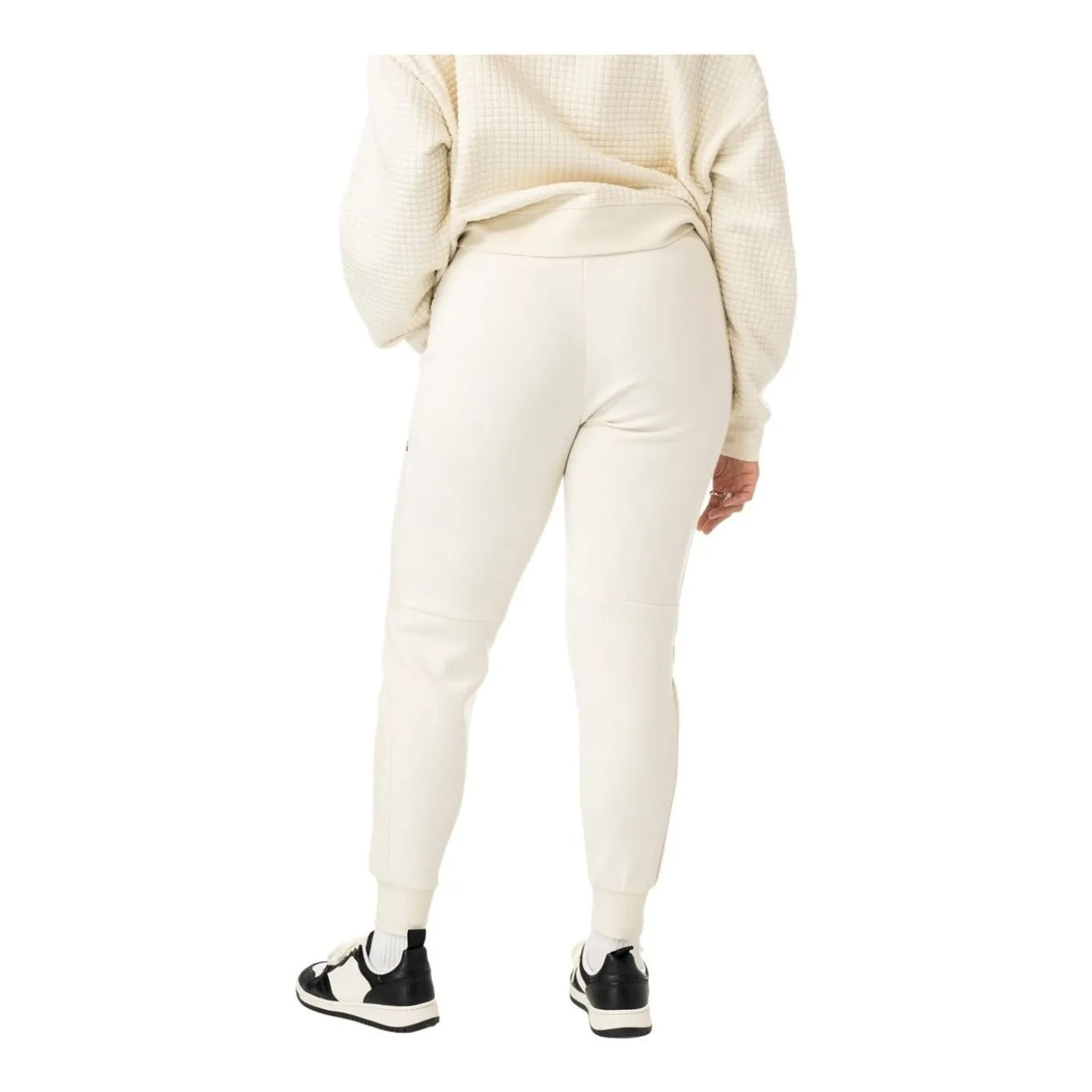 Bauer Byxa Quilted Fleece Womens Cream