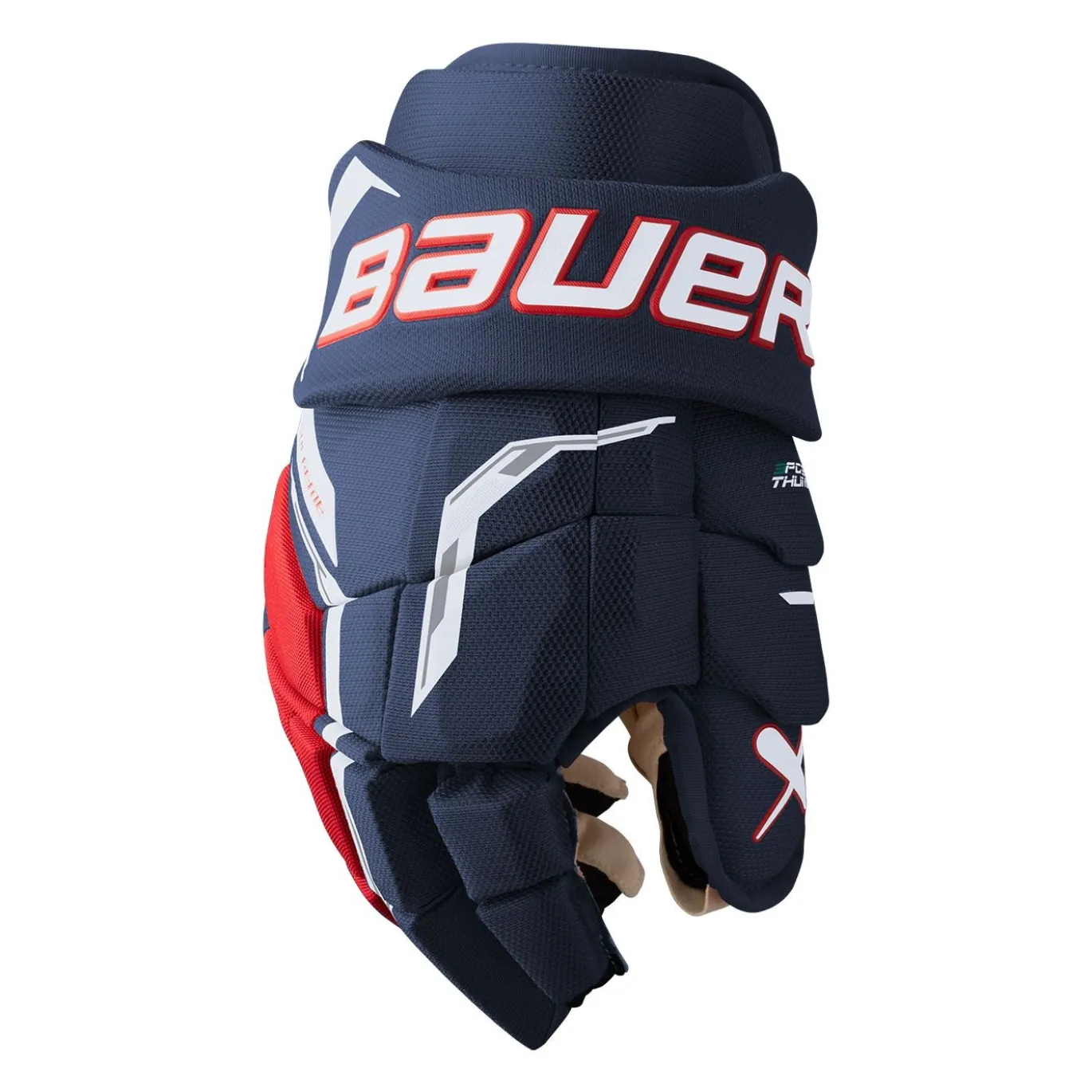 Bauer Hockeyhandskar Supreme F50 Pro Int Navy/Red