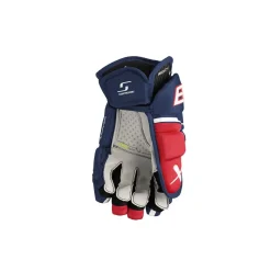 Bauer Hockeyhandskar Supreme Mach Int Navy/Red/White