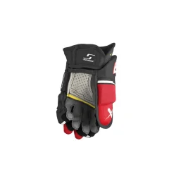 Bauer Hockeyhandskar Supreme Mach Jr Black/Red