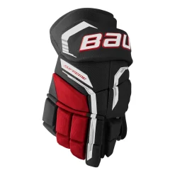 Bauer Hockeyhandskar Supreme F50 Pro Jr Black/Red