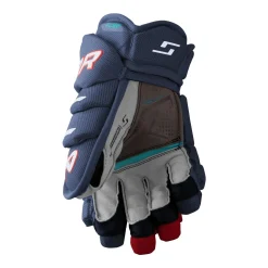 Bauer Hockeyhandskar Supreme Fuse Jr Navy/Red
