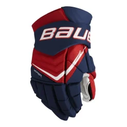 Bauer Hockeyhandskar Vapor Flylite Jr Navy/Red/White