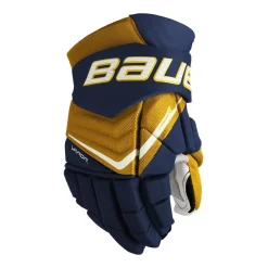 Bauer Hockeyhandskar Vapor Flylite Jr Navy/Gold