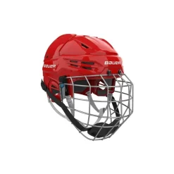 Bauer Hockeyhjälm Re-Akt 55 Combo Red