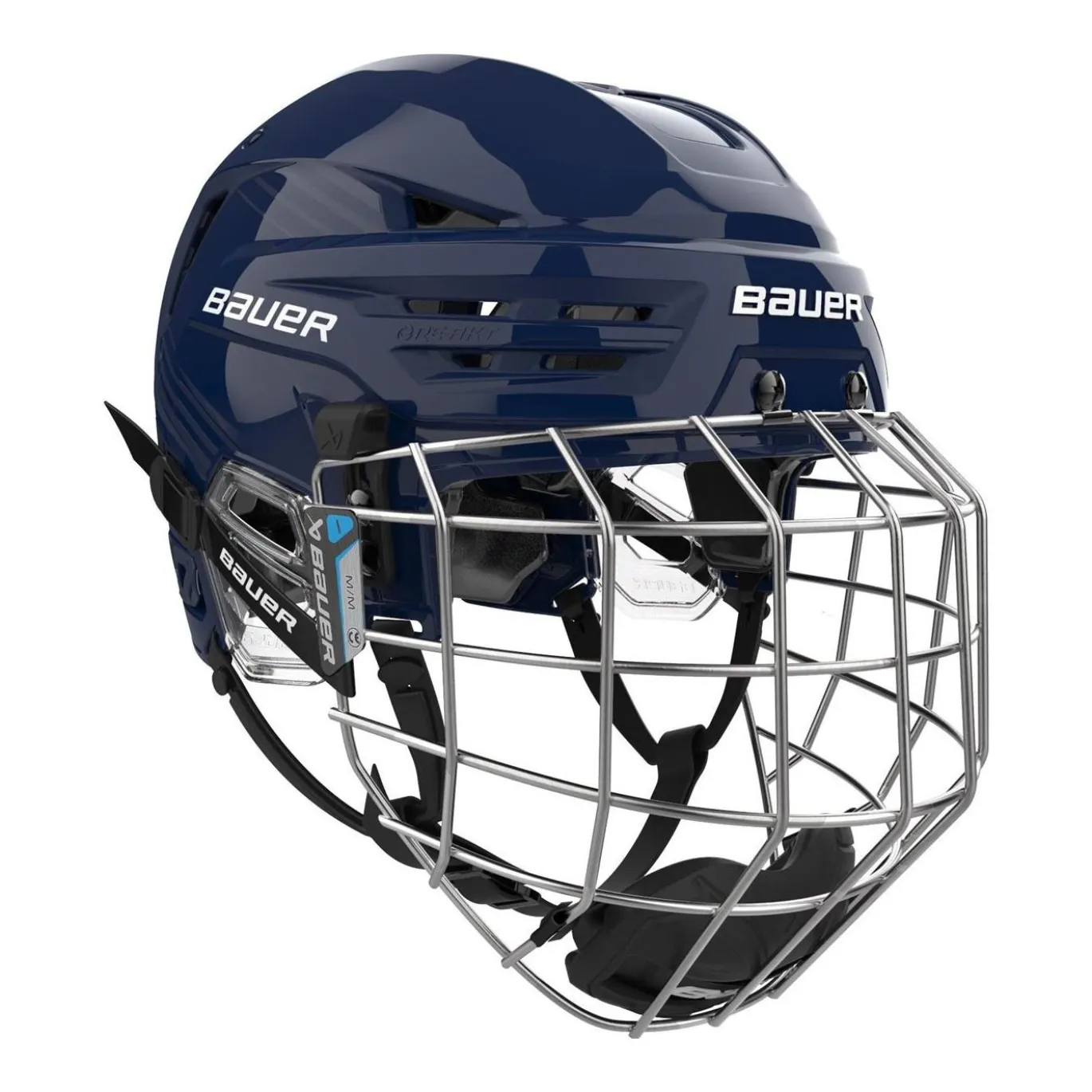 Bauer Hockeyhjälm Re-Akt 90 Combo Navy