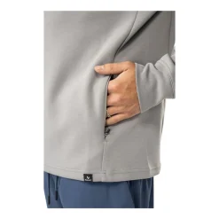 Bauer Hoodie FLC Sr Stone Grey
