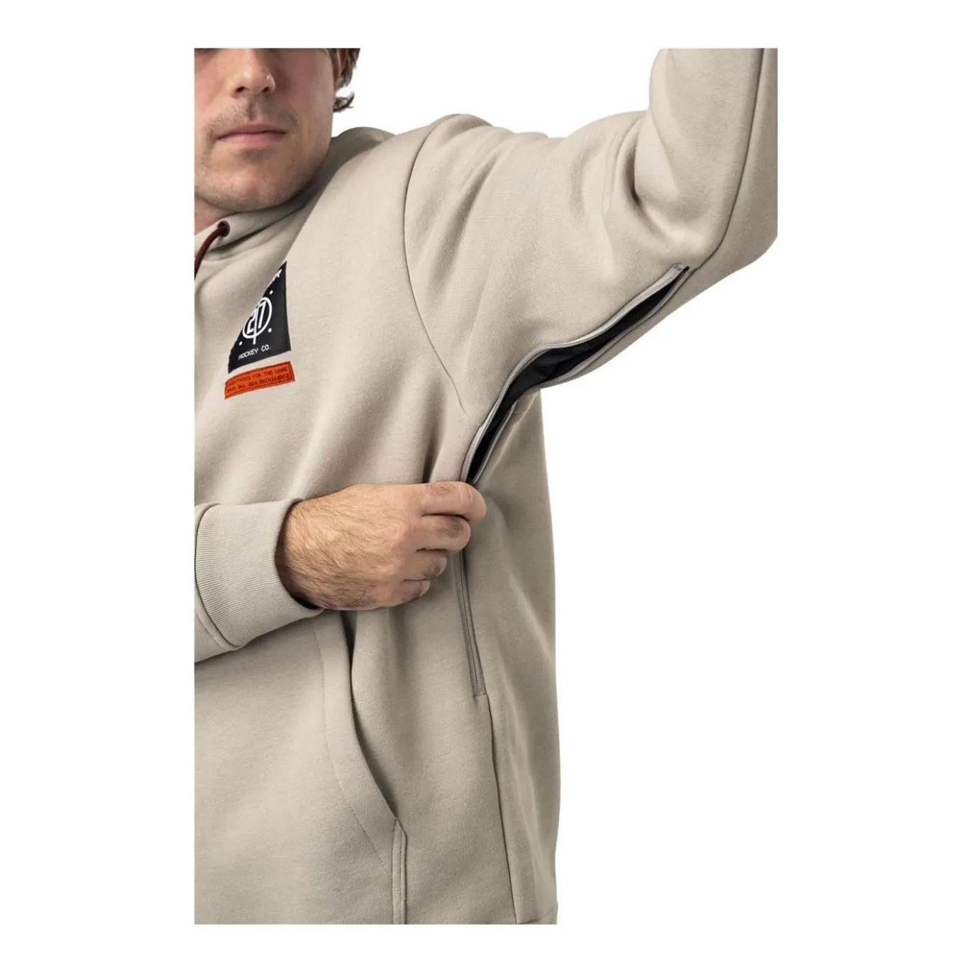 Bauer Hoodie Lined Fleece Sr