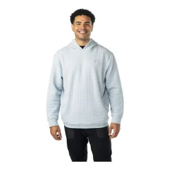Bauer Hoodie Quilted Sr Light Blue