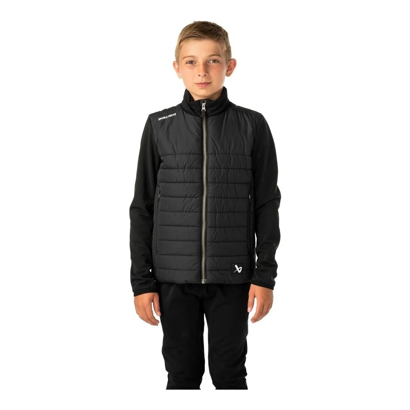 Bauer Jacka Team Hybrid Yth Black