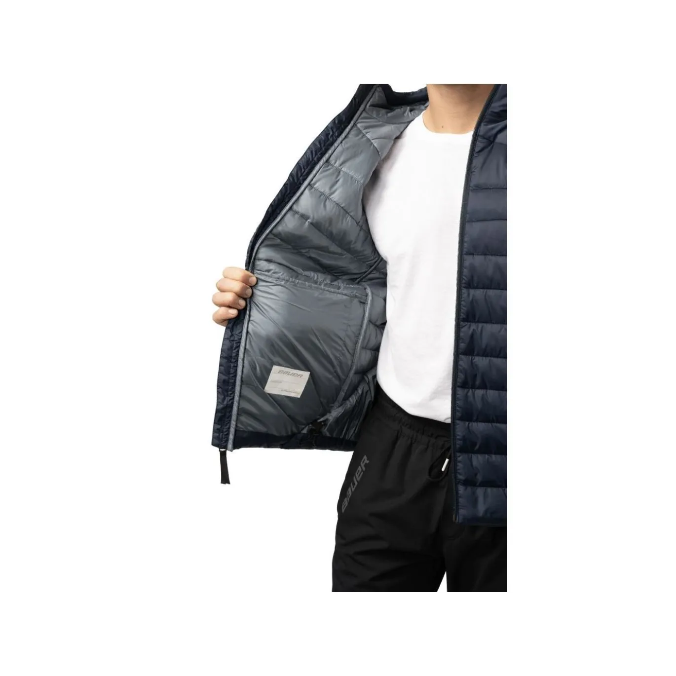 Bauer Jacka Team Puffer Sr Navy