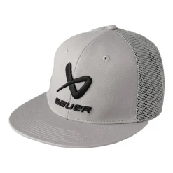 Bauer Keps Core Flat Brim Sr Grey