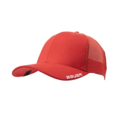 Bauer Keps Team Mesh Snapback Yth Red