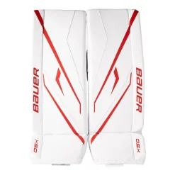 Bauer Målvaktsbenskydd GSX Jr White/Red