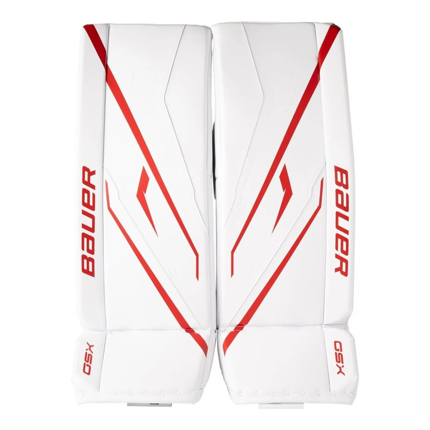 Bauer Målvaktsbenskydd GSX Jr White/Red