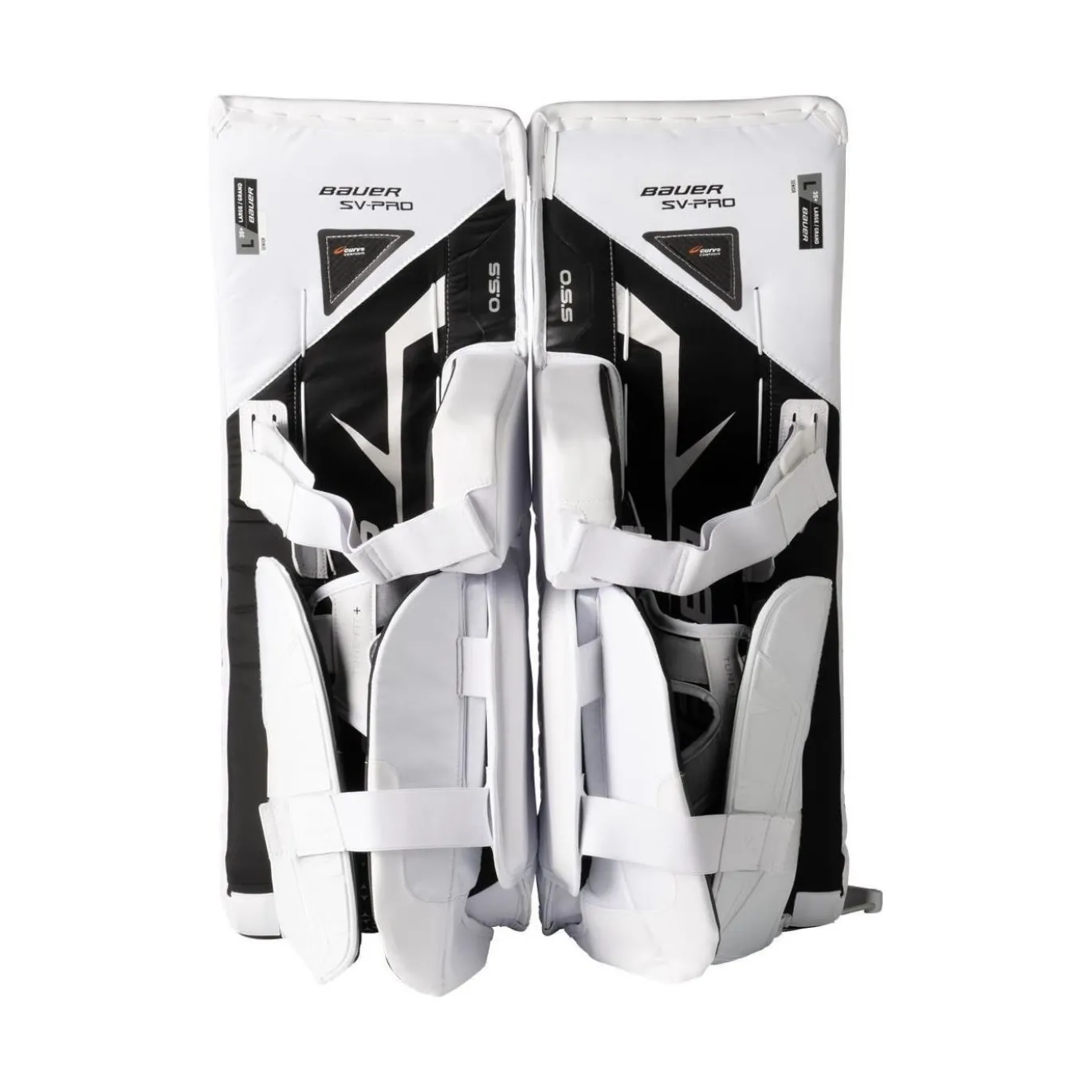 Bauer Målvaktsbenskydd SV-Pro Int White/Red