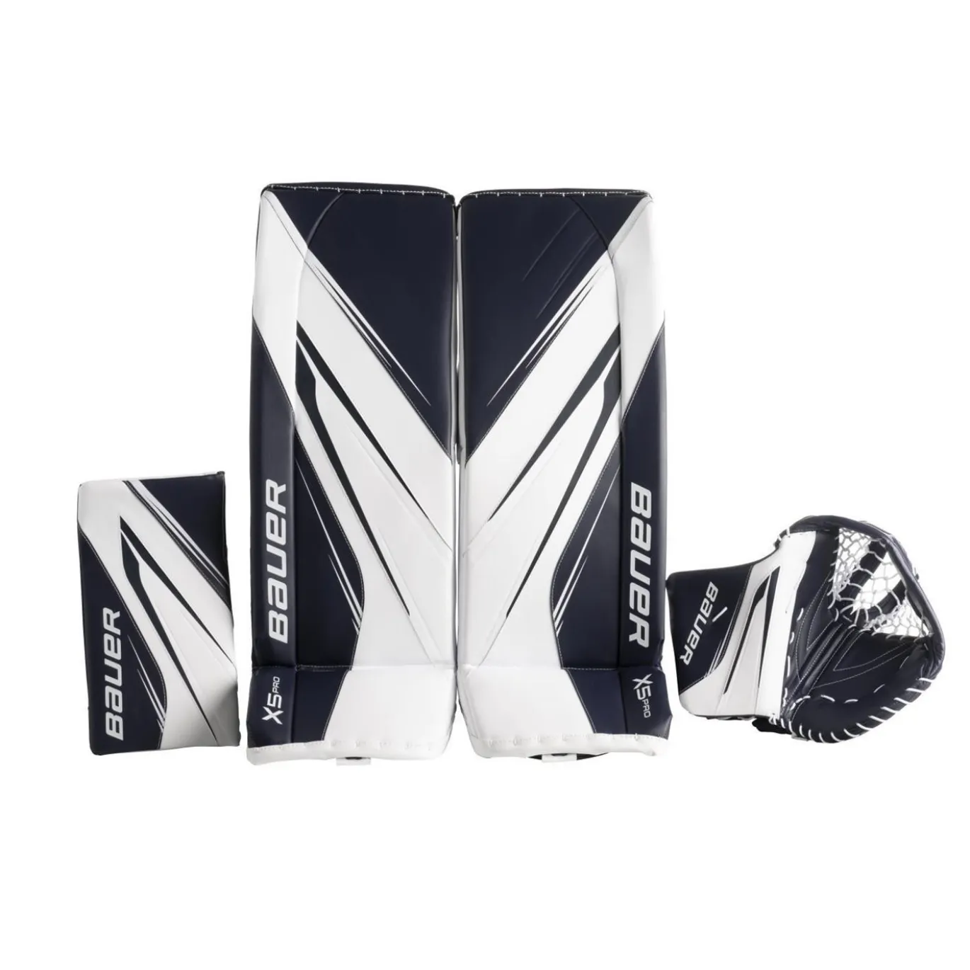 Bauer Målvaktsbenskydd Vapor X5 Pro Int White/Navy
