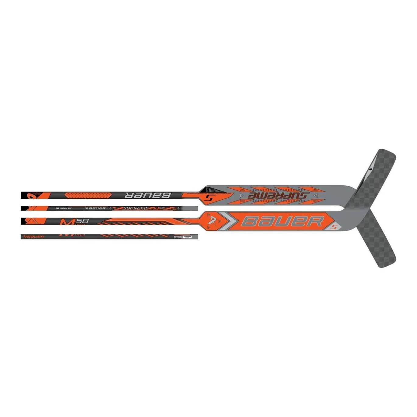 Bauer Målvaktsklubba M50 Pro Sr Orange