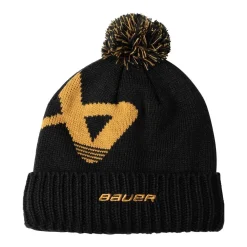 Bauer Mössa Intarsia Knit Pom Yth Black/Yellow