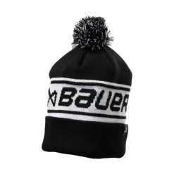 Bauer Mössa Team Ribbed Pom Sr Black