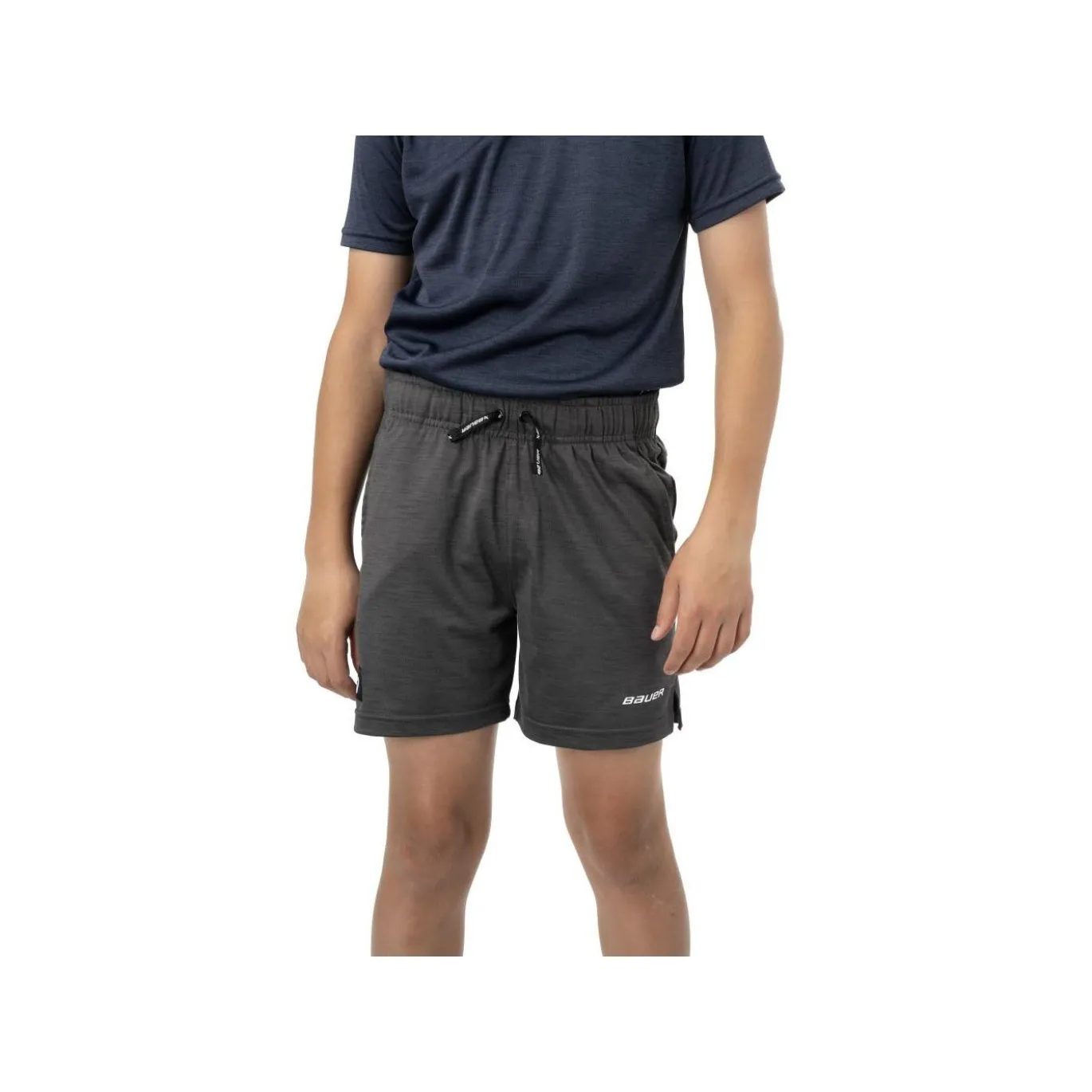 Bauer Shorts Team Knit Jr Grey