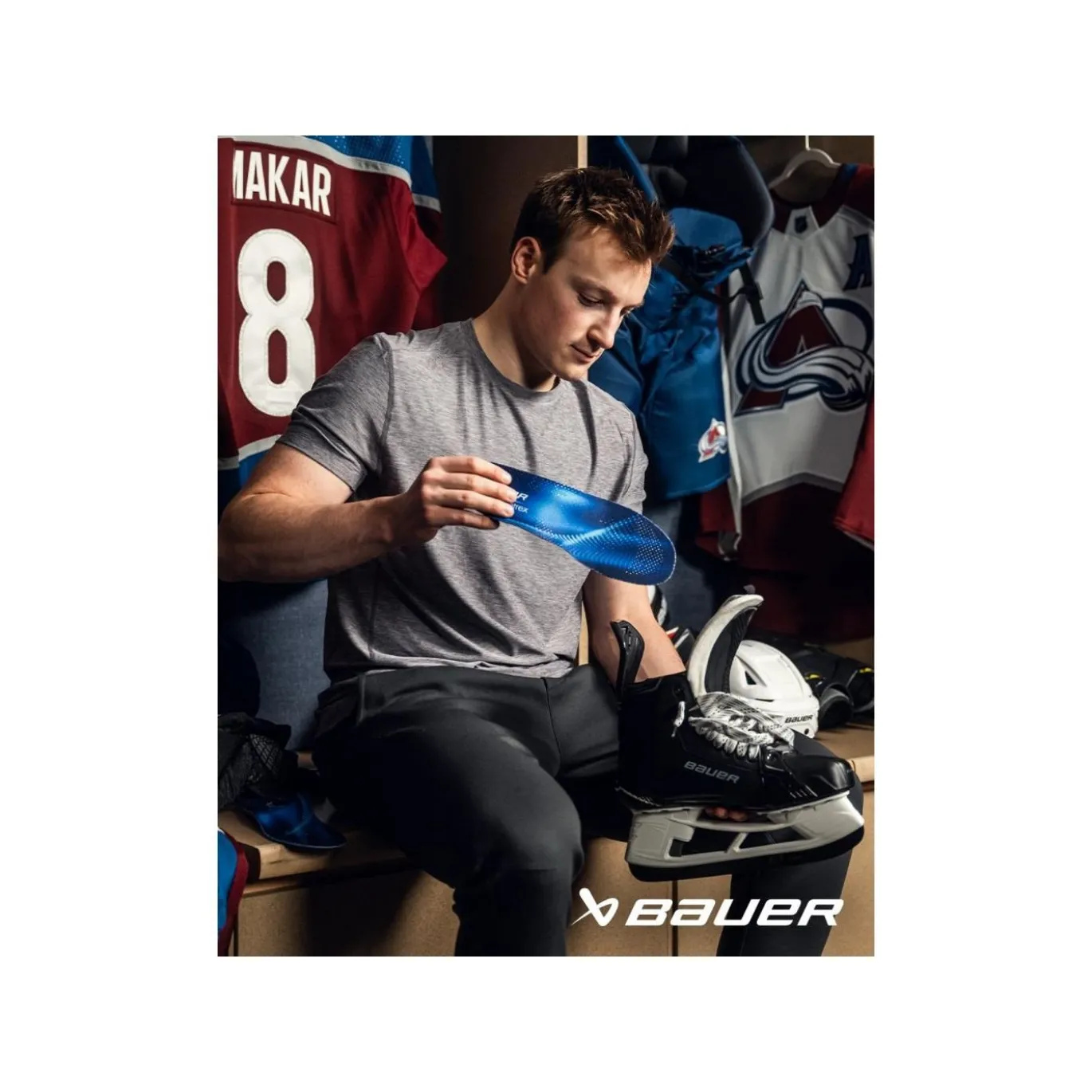 Bauer Skridskorsula Aetrex Orthotic