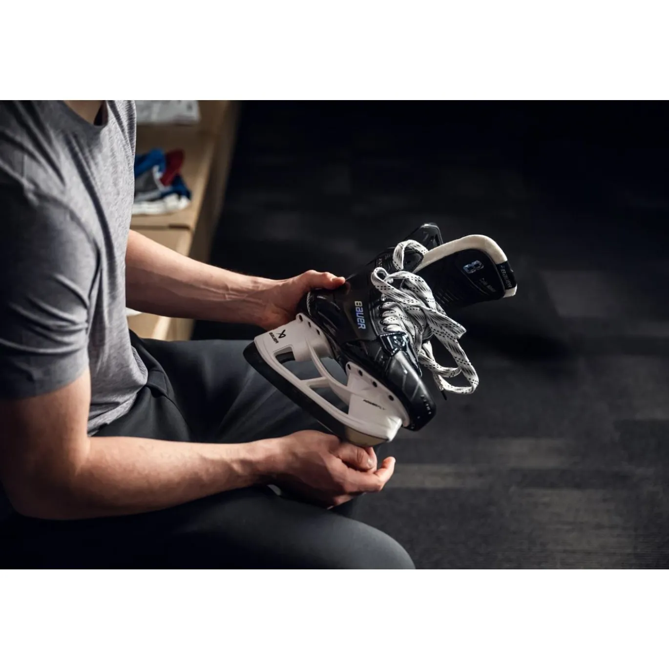 Bauer Skridskor Ti Supreme Shadow Sr