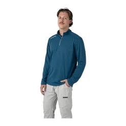 Bauer Tröja Premium Performance 1/4 ZIP Sr Blue
