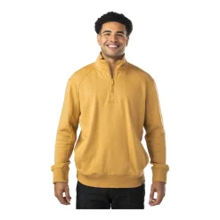 Bauer tröja Quilted 1/4 Zip Sr Caramel