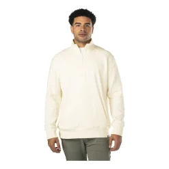 Bauer tröja Quilted 1/4 Zip Sr Cream