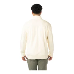 Bauer tröja Quilted 1/4 Zip Sr Cream