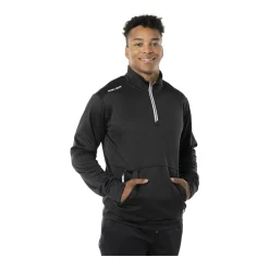 Bauer Tröja Team Fleece 1/2 Zip Sr Black