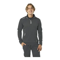 Bauer Tröja Team Fleece 1/2 Zip Sr Grey