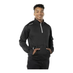 Bauer Tröja Team Fleece 1/2 Zip Yth Black