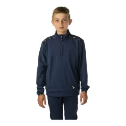 Bauer Tröja Team Fleece 1/2 Zip Yth Navy