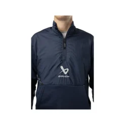 Bauer Tröja Team 1/2 Zip Pullover Sr Navy