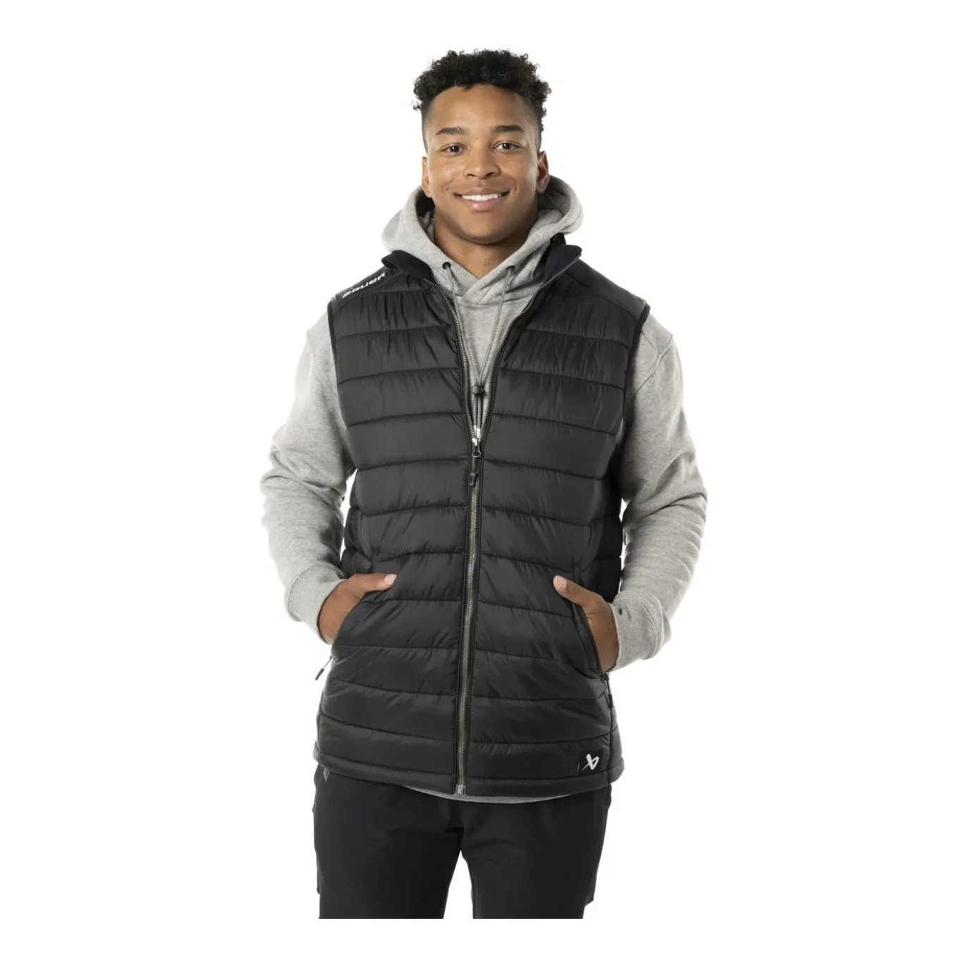 Bauer Väst Team Puffer Sr Black