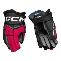CCM Hockeyhandskar Jetspeed FT880 Sr Black/Red/White