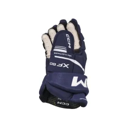 CCM Hockeyhandskar Tacks XF 80 Jr Navy/White