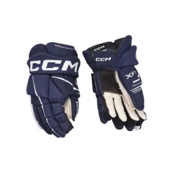CCM Hockeyhandskar Tacks XF 80 Jr Navy/White