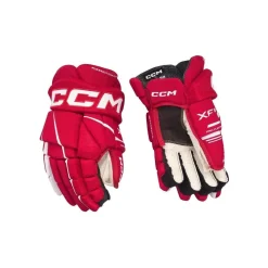 CCM Hockeyhandskar Tacks XF 80 Jr Red/White