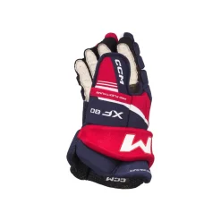 CCM Hockeyhandskar Tacks XF 80 Jr Navy/Red/White