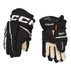 CCM Hockeyhandskar Tacks XF Pro Jr Black/White