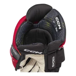 CCM Hockeyhandskar Tacks XF Pro Jr Black/Red/White