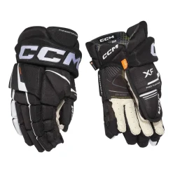 CCM Hockeyhandskar Tacks XF Sr Black/White