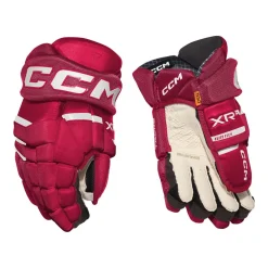 CCM Hockeyhandskar Tacks XR Pro Jr Red/White