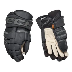 CCM Hockeyhandskar Tacks XR Pro Jr Black/Graphite Grey