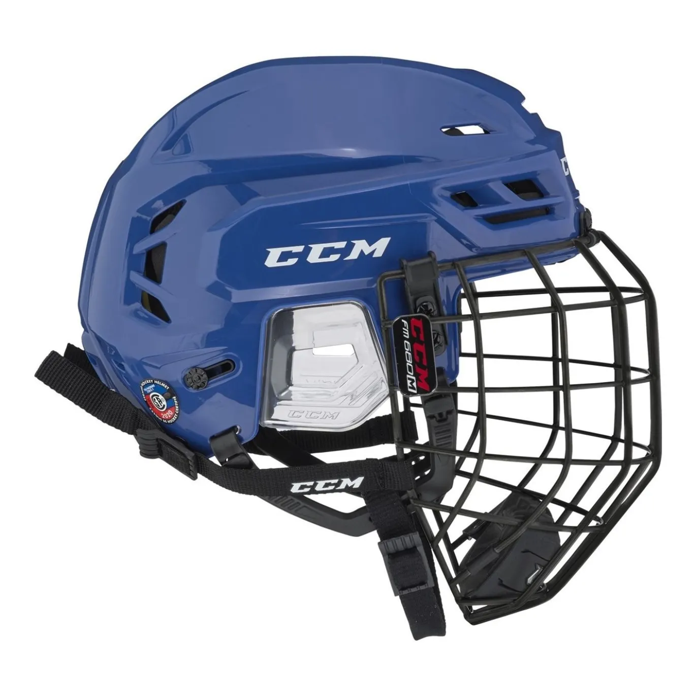CCM Hockeyhjälm 310 Combo Jr Royal